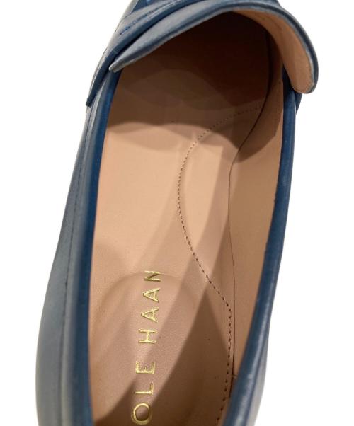 COLE HAAN（コールハーン）COLE HAAN (コールハーン) スタッシ ペニー ローファー ネイビー サイズ:5 1/2 Bの古着・服飾アイテム