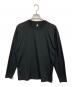 HERENESS（ヒアネス）の古着「DRY WOOL T-SHIRT LONG SLEEVE 2/ドライウールTシャツ ロングスリーブ」｜ブラック