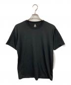 HERENESSヒアネス）の古着「DRY WOOL T-SHIRT 2/ドライウールTシャツ」｜ブラック