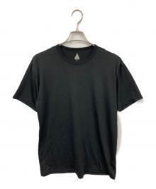 HERENESS（ヒアネス）の古着「DRY WOOL T-SHIRT 2/ドライウールTシャツ」｜ブラック
