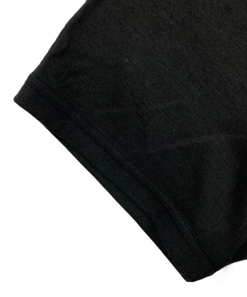 HERENESS（ヒアネス）HERENESS (ヒアネス) DRY WOOL T-SHIRT 2/ドライウールTシャツ ブラック サイズ:Lの古着・服飾アイテム