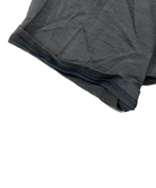 HERENESS（ヒアネス）HERENESS (ヒアネス) SMOOTH WOOL T-SHIRT 2/スムースウールTシャツ グレー サイズ:Lの古着・服飾アイテム