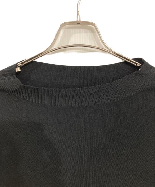 SOEJU（ソージュ）SOEJU (ソージュ) フレアスリーブニットプルオーバー ブラック サイズ:Mの古着・服飾アイテム