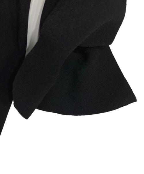 SOEJU（ソージュ）SOEJU (ソージュ) フレアスリーブニットプルオーバー ブラック サイズ:Mの古着・服飾アイテム