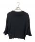 SOEJU (ソージュ) フレアスリーブニットプルオーバー ブラック サイズ:M：5000円