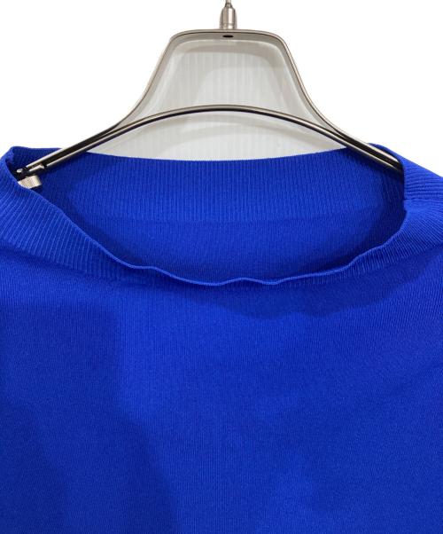 SOEJU（ソージュ）SOEJU (ソージュ) フレアスリーブニットプルオーバー ブルー サイズ:Mの古着・服飾アイテム