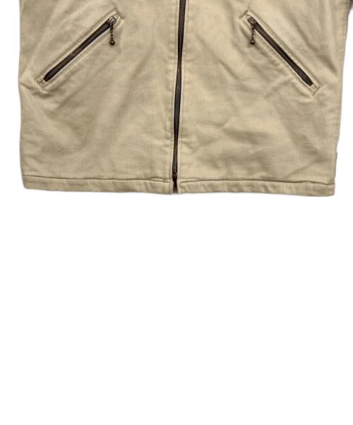 Hysteric Glamour（ヒステリックグラマー）Hysteric Glamour (ヒステリックグラマー) スイングトップ ベージュ サイズ:Lの古着・服飾アイテム