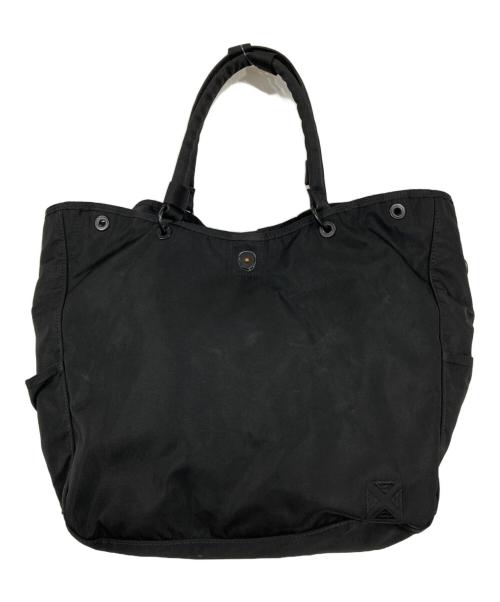 LUGGAGE LABEL（ラゲッジ レーベル）LUGGAGE LABEL (ラゲッジ レーベル) 2WAYトートバッグ ブラックの古着・服飾アイテム