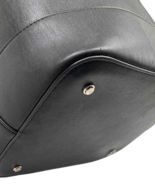 &MyuQ（アンドミューク）&MyuQ (アンドミューク) JUNO バケツ型 トートバッグ ブラックの古着・服飾アイテム