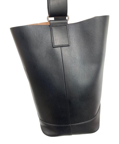 &MyuQ（アンドミューク）&MyuQ (アンドミューク) JUNO バケツ型 トートバッグ ブラックの古着・服飾アイテム