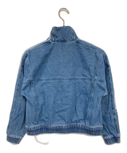 adidas（アディダス）adidas (アディダス) デニムクロップド トラックトップ インディゴ サイズ:Ｓの古着・服飾アイテム