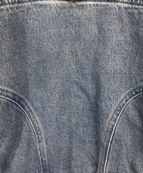 adidas（アディダス）adidas (アディダス) デニムクロップド トラックトップ インディゴ サイズ:Ｓの古着・服飾アイテム