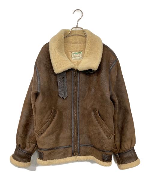 Park Miller（パークミラー）Park Miller (パークミラー) B-2ムートンジャケット ブラウン サイズ:Mの古着・服飾アイテム