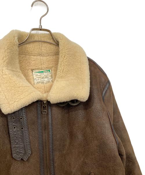 Park Miller（パークミラー）Park Miller (パークミラー) B-2ムートンジャケット ブラウン サイズ:Mの古着・服飾アイテム