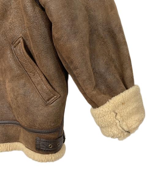 Park Miller（パークミラー）Park Miller (パークミラー) B-2ムートンジャケット ブラウン サイズ:Mの古着・服飾アイテム