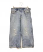 DIESELディーゼル）の古着「2001 D-MACRO デニムパンツ」｜インディゴ