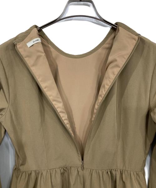 CLANE（クラネ）CLANE (クラネ) TIERED ONE PIECE ベージュ サイズ:2の古着・服飾アイテム