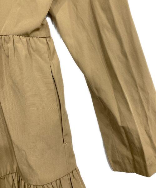 CLANE（クラネ）CLANE (クラネ) TIERED ONE PIECE ベージュ サイズ:2の古着・服飾アイテム