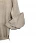 中古・古着 ADAWAS (アダワス) RIBBED KNIT BELL-SLEEVE TOP ベージュ サイズ:FREE：5000円
