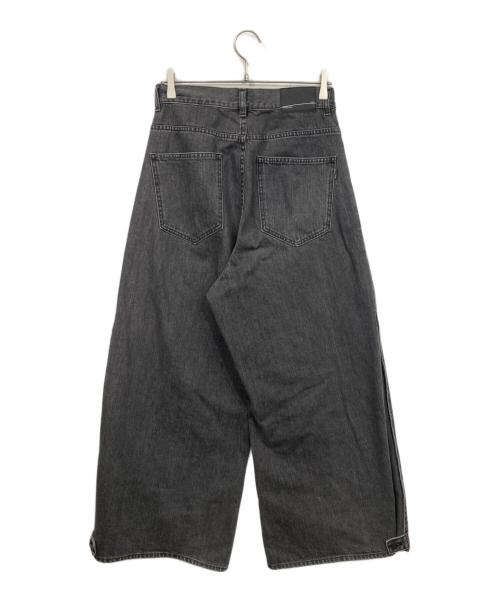 LAD MUSICIAN（ラッドミュージシャン）LAD MUSICIAN (ラッドミュージシャン) 12oz FLAT DENIM SLIT BAGGY PT グレー サイズ:42の古着・服飾アイテム