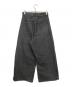 LAD MUSICIAN (ラッドミュージシャン) 12oz FLAT DENIM SLIT BAGGY PT グレー サイズ:42：15000円