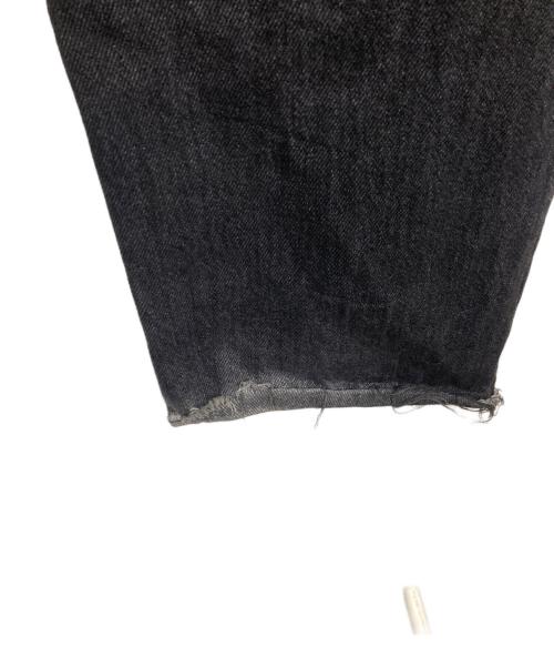 APOCRYPHA.（アポクリファ）APOCRYPHA. (アポクリファ) LOOSE DENIM WIDE PANTS ブラック サイズ:1の古着・服飾アイテム