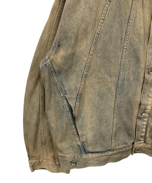 MAISON SPECIAL（メゾンスペシャル）MAISON SPECIAL (メゾンスペシャル) Three-Dimensional Prime-Over Cutting Denim Jacket ブラウン サイズ:2の古着・服飾アイテム