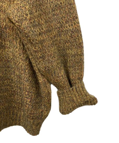 ANEI（アーネイ）ANEI (アーネイ) モヘアブレンドニット ブラウン サイズ:3の古着・服飾アイテム