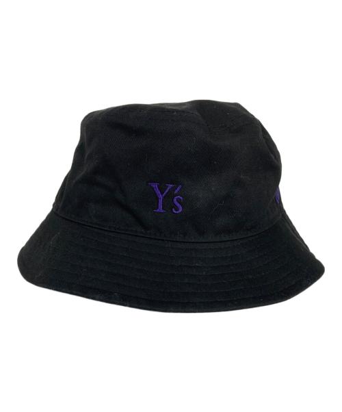 Y's（ワイズ）Y's (ワイズ) New Era (ニューエラ) コラボバケットハット ブラックの古着・服飾アイテム