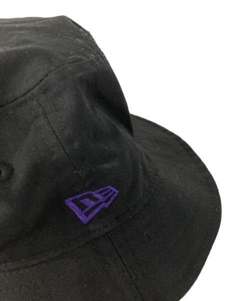 Y's（ワイズ）Y's (ワイズ) New Era (ニューエラ) コラボバケットハット ブラックの古着・服飾アイテム