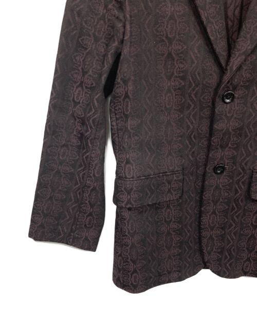 OR GLORY（オアグローリー）OR GLORY (オアグローリー) ジャガード３ピースセットアップ ブラック×パープル サイズ:36の古着・服飾アイテム