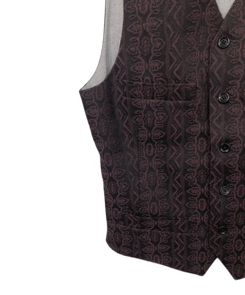 OR GLORY（オアグローリー）OR GLORY (オアグローリー) ジャガード３ピースセットアップ ブラック×パープル サイズ:36の古着・服飾アイテム