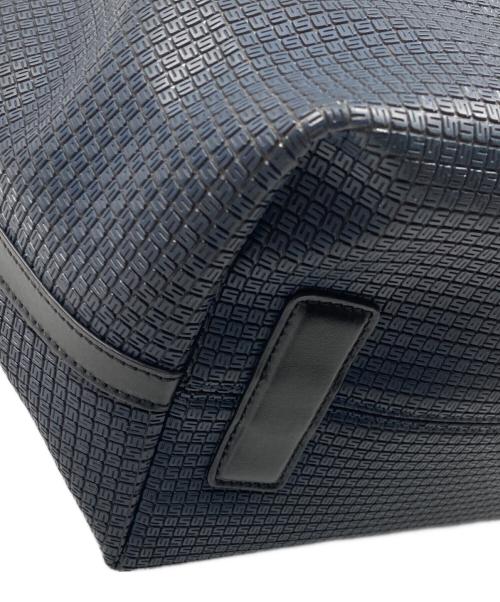 serapian（セラピアン）SERAPIAN (セラピアン) VERTICAL SECRETトートバッグ ネイビーの古着・服飾アイテム