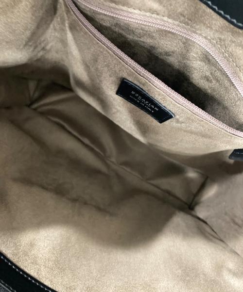 serapian（セラピアン）SERAPIAN (セラピアン) VERTICAL SECRETトートバッグ ネイビーの古着・服飾アイテム