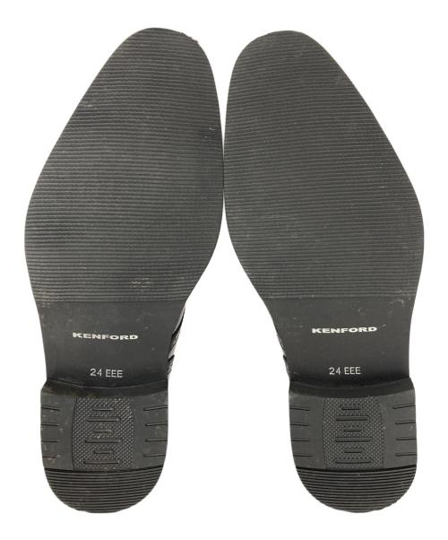 kenford（ケンフォード）kenford (ケンフォード) ウィングチップシューズ ブルー サイズ:24の古着・服飾アイテム