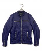 DIESELディーゼル）の古着「シングルライダー中綿ジャケット」｜ブルー