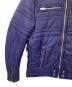 中古・古着 DIESEL (ディーゼル) シングルライダー中綿ジャケット ブルー サイズ:L：8000円