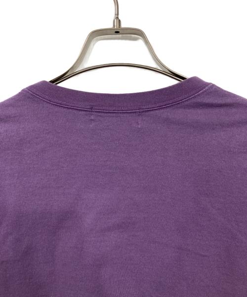 Hysteric Glamour（ヒステリックグラマー）Hysteric Glamour (ヒステリックグラマー) TAKE YOUR TIME Tシャツ パープル サイズ:XLの古着・服飾アイテム