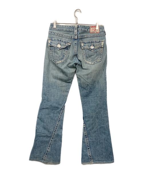TRUE RELIGION（トゥルー レリジョン）TRUE RELIGION (トゥルー レリジョン) フレアデニムパンツ インディゴ サイズ:27の古着・服飾アイテム