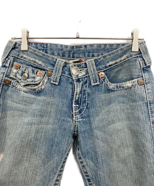 TRUE RELIGION（トゥルー レリジョン）TRUE RELIGION (トゥルー レリジョン) フレアデニムパンツ インディゴ サイズ:27の古着・服飾アイテム