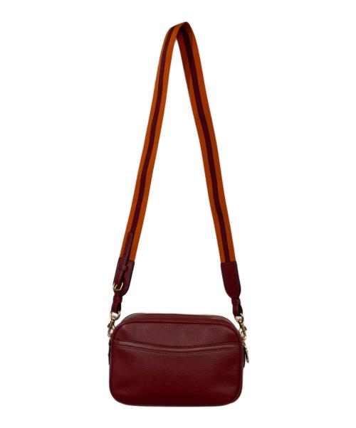 COACH（コーチ）COACH (コーチ) ペブルドレザージェスクロスボディ レッドの古着・服飾アイテム