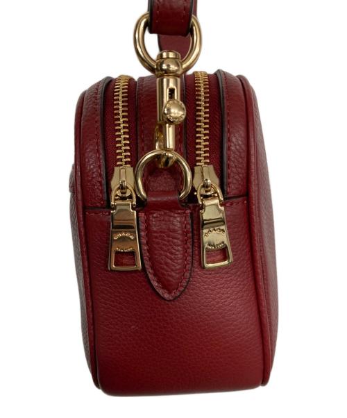 COACH（コーチ）COACH (コーチ) ペブルドレザージェスクロスボディ レッドの古着・服飾アイテム