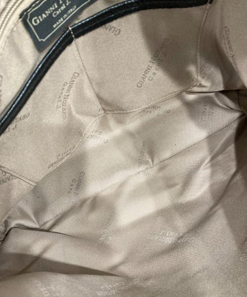 Gianni Notaro（ジャンニ ノターロ）GIANNI NOTARO (ジャンニ ノターロ) トートバッグ ブラックの古着・服飾アイテム