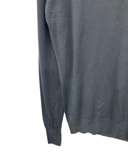 JOHN SMEDLEY（ジョンスメドレー）JOHN SMEDLEY (ジョンスメドレー) ニットポロシャツ グレー サイズ:Ｓの古着・服飾アイテム