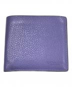 COACHコーチ）の古着「リファインド ペブル レザーコイン ウォレット」｜パープル