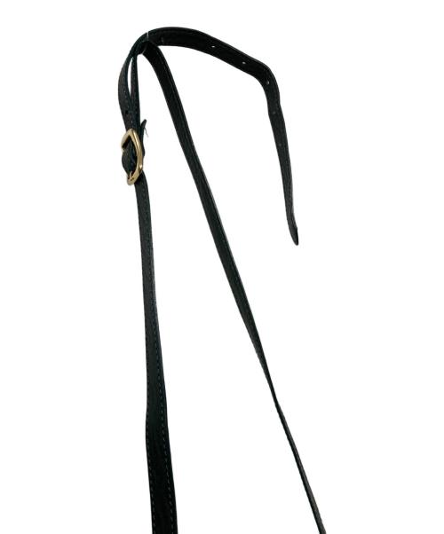 Hamano（ハマノ）HAMANO (ハマノ) レザーショルダーバッグ グリーンの古着・服飾アイテム