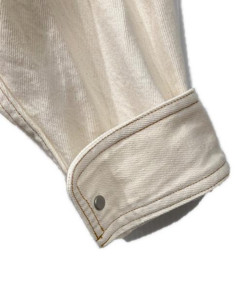 UNITED ARROWS & SONS（ユナイテッドアローズ アンド サンズ）UNITED ARROWS & SONS (ユナイテッドアローズ アンド サンズ) N.O.P.J WORK SHIRT ベージュ サイズ:Mの古着・服飾アイテム