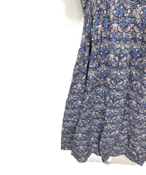 Maker's Shirt 鎌倉（メーカーズシャツカマクラ）Maker's Shirt 鎌倉 (メーカーズシャツカマクラ) LIBERTY. (リバティ) シャツワンピース ブルー サイズ:40の古着・服飾アイテム