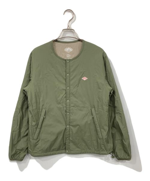 DANTON（ダントン）DANTON (ダントン) ナイロンストレッチタフタインサレーションジャケット カーキ サイズ:38の古着・服飾アイテム