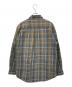 CarHartt (カーハート) 古着チェックシャツ カーキ×ネイビー サイズ:L：5000円